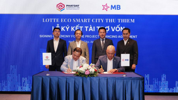 MB rót vốn cho Phát Đạt “vực dậy” siêu dự án 8 năm chưa thành hình của Lotte tại Thủ Thiêm