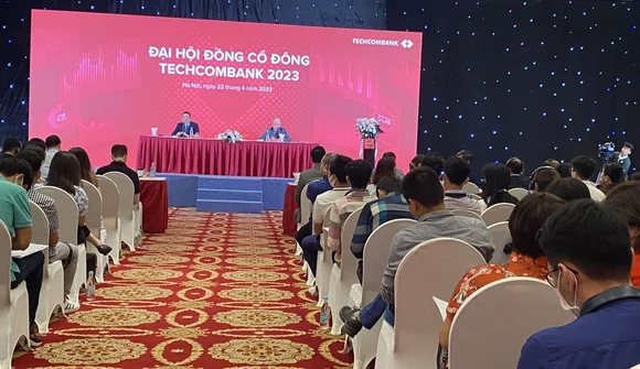 ĐHĐCĐ Techcombank: “Nóng” vấn đề tín dụng vào bất động sản và trái phiếu doanh nghiệp