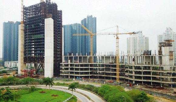 Lợi nhuận của nhiều doanh nghiệp địa ốc sụt giảm mạnh vì khó bán bất động sản