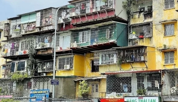 Hà Nội tạm chi hơn 22 tỷ đồng để cải tạo chung cư cũ tại 5 quận