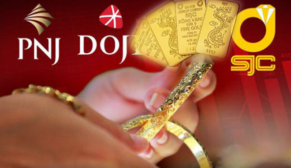 Cùng bán vàng, DOJI và PNJ “khoe” lãi nghìn tỷ, riêng “ông lớn” SJC chỉ vỏn vẹn 48,5 tỷ đồng