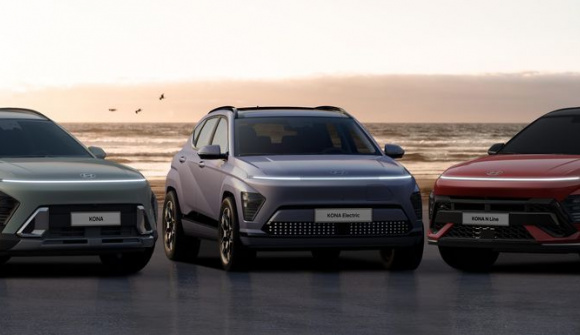 Hyundai Kona thế hệ mới lộ diện, mang dáng dấp Stargazer nhưng có thêm bản thuần điện