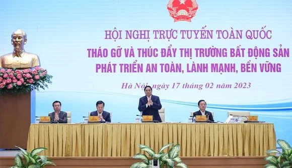 Đang diễn ra Hội nghị toàn quốc tháo gỡ khó khăn cho thị trường bất động sản
