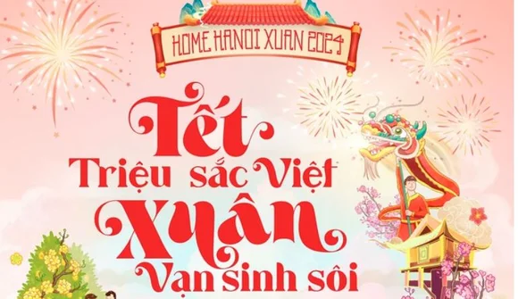 Đón Tết 3 miền ngay tại Thủ đô với đường hoa Home Hanoi Xuan 2024