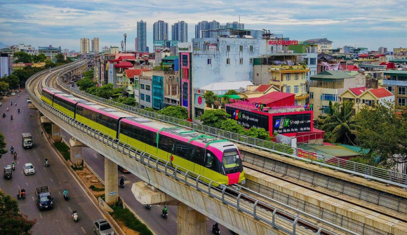 Vận hành thương mại đoạn trên cao tuyến Nhổn-Ga Hà Nội vào tháng 6/2024