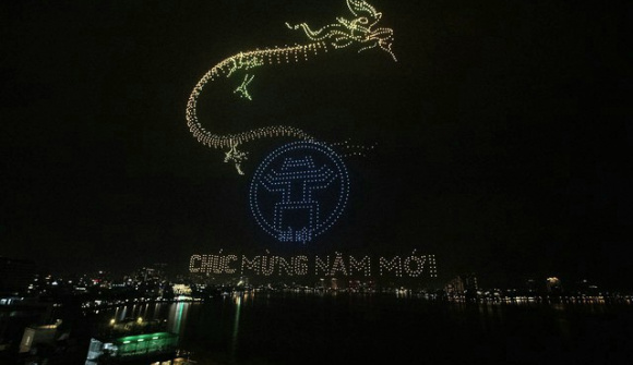 Mãn nhãn với lễ hội ánh sáng đêm giao thừa