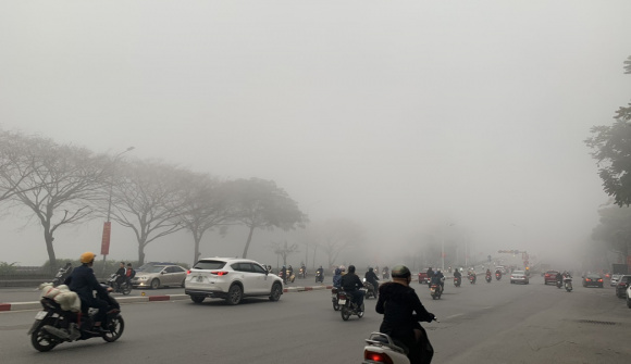 Chìm trong sương mù, Hà Nội mà ngỡ như Sapa