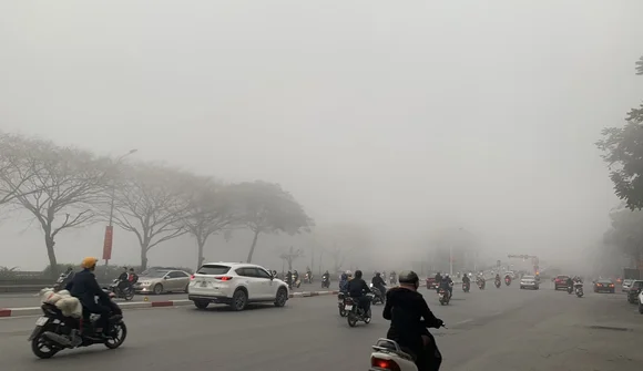 Chìm trong sương mù, Hà Nội mà ngỡ như Sapa