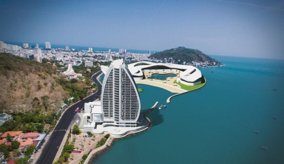 Dự án 50 triệu USD từng san lấp biển để xây thủy cung được phép khởi động lại