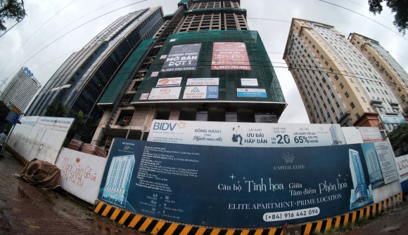 Cận cảnh tổ hợp Capital Elite chen chân trong “rừng” cao ốc bến xe Mỹ Đình, rao bán tới 91 triệu đồng/m2
