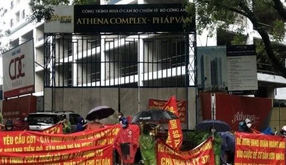 Phạt 1 tỉ đồng chủ đầu tư dự án Athena Pháp Vân vì bán nhà ‘chui’
