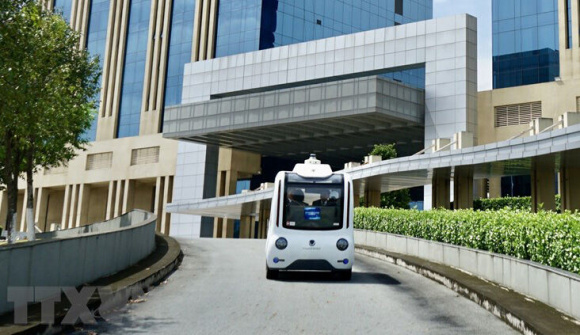 Bình Dương: Thử nghiệm xe tự hành tại thành phố mới