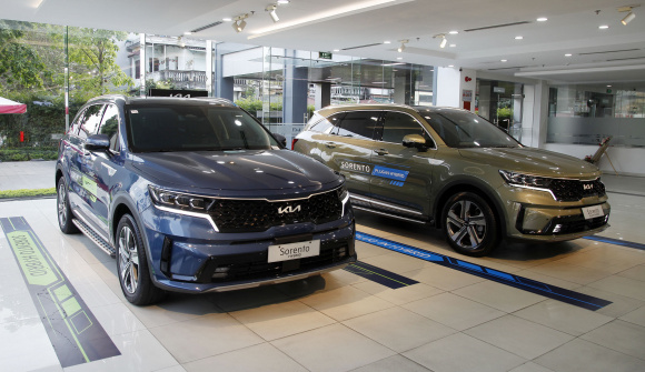 Cặp đôi KIA Sorento hybrid đã có mặt tại Hà Nội