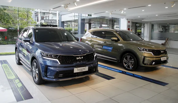 Cặp đôi KIA Sorento hybrid đã có mặt tại Hà Nội