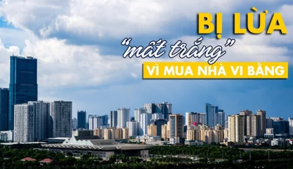 Bị lừa “mất trắng” vì mua nhà vi bằng