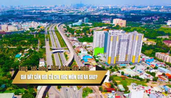 Từng sốt nóng thời điểm đầu năm, giá đất Cần Giờ, Củ Chi, Hóc Môn giờ ra sao?