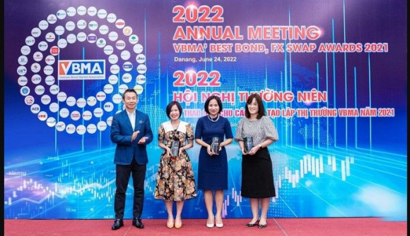 SCB nhận danh hiệu Top 3 "Nhà tạo lập thị trường giao dịch Repo nhiều nhất năm 2021"