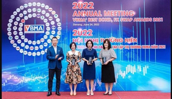 SCB nhận danh hiệu Top 3 "Nhà tạo lập thị trường giao dịch Repo nhiều nhất năm 2021"