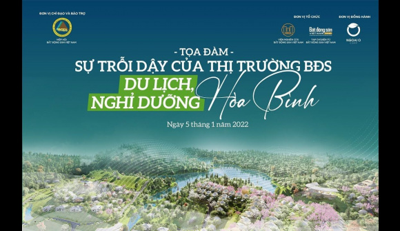 Sự trỗi dậy của thị trường bất động sản du lịch, nghỉ dưỡng Hòa Bình