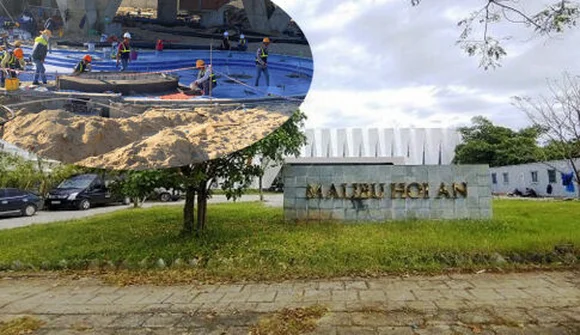 Dự án Malibu Hội An bị xử phạt vì xây dựng “chui”