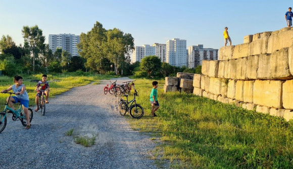 Cận cảnh dự án khu đô thị "ôm đất vàng" Thủ đô bỏ hoang gần 2 thập kỷ