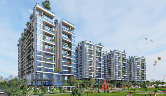 Chính thức cất nóc Tòa A dự án Sunshine Green Iconic