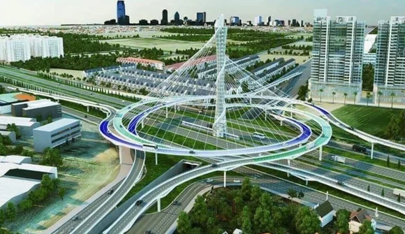 Vốn đầu tư đường vành đai 4 - Vùng Thủ đô tăng gần 2.900 tỷ đồng