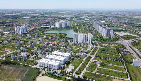 Hàng loạt lô đất ở Khu đô thị Thanh Hà được cấp phép xây dựng trở lại