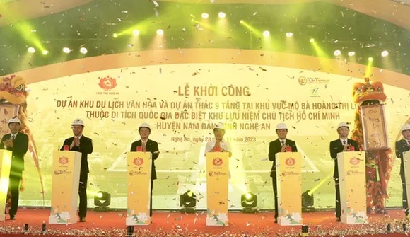 Khởi công 2 dự án thuộc Quy hoạch bảo tồn, tôn tạo, phát huy giá trị Khu lưu niệm Chủ tịch Hồ Chí Minh