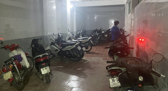 Từ 1/12, không được để xe tại tầng có lối thoát nạn