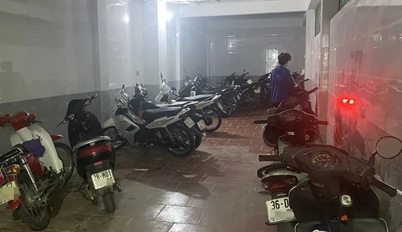 Từ 1/12, không được để xe tại tầng có lối thoát nạn