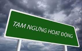 Một công ty xây dựng tạm ngừng kinh doanh do hết tiền