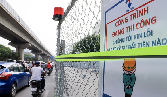 Hà Nội: Chính thức quây lô cốt đường Nguyễn Trãi