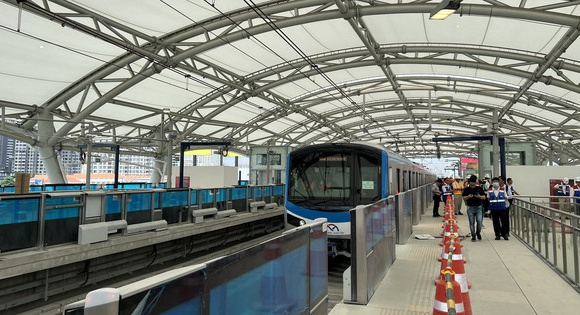 Metro số 1 chính thức chạy thử nghiệm toàn tuyến