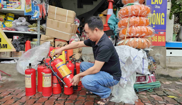 Kiểm tra, xử lý vi phạm đối với các trang thiết bị phòng cháy, chữa cháy
