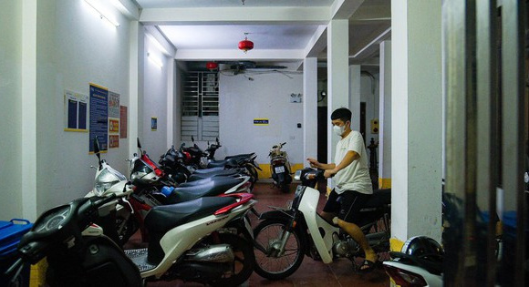 Quận Thanh Xuân vận động chứ không cưỡng chế di dời xe máy