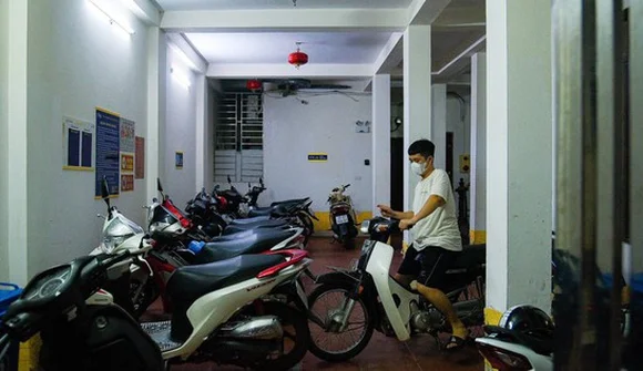 Quận Thanh Xuân vận động chứ không cưỡng chế di dời xe máy