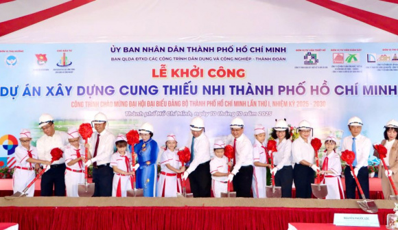 TP.Hồ Chí Minh: Khởi công dự án Cung Thiếu nhi hơn 1.100 tỉ đồng