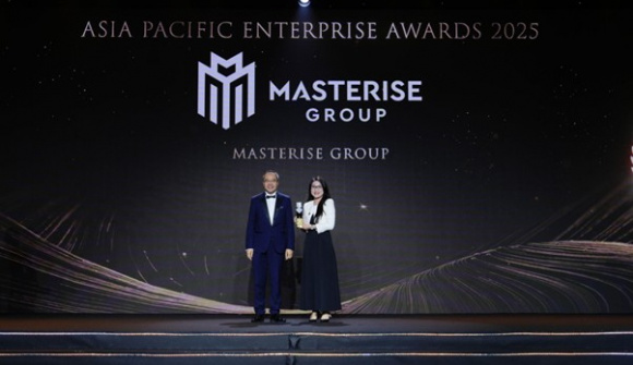 Chiến thắng “kép” tại Giải thưởng Doanh nghiệp Châu Á 2025, Masterise Group khẳng định tầm vóc doanh nghiệp và thương hiệu quốc tế