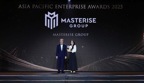 Chiến thắng “kép” tại Giải thưởng Doanh nghiệp Châu Á 2025, Masterise Group khẳng định tầm vóc doanh nghiệp và thương hiệu quốc tế