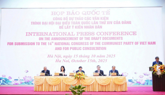 Công bố Dự thảo Báo cáo Chính trị trình Đại hội XIV của Đảng để lấy ý kiến nhân dân