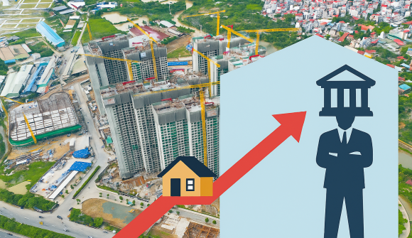 Giá nhà liên tục lập đỉnh: Oan cho tín dụng bất động sản?