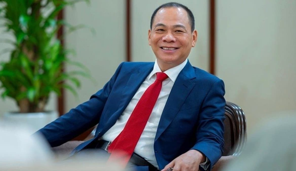 Tài sản tỷ phú Phạm Nhật Vượng tăng mạnh, vươn lên top 5 giàu nhất Đông Nam Á