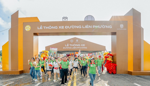 Thông xe đường Liên Phường, kết nối giao thông cửa ngõ phía Đông TP.HCM