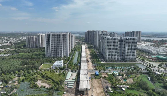 Nam tiến đúng giai đoạn then chốt của hạ tầng khu Đông TP.HCM, nhà đầu tư miền Bắc “hái trái ngọt”