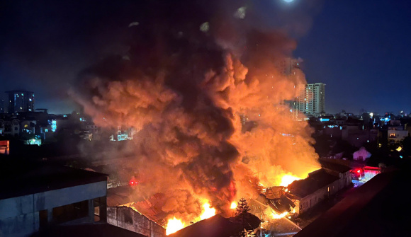 Hà Nội huy động hơn 4.000 người tham gia diễn tập chữa cháy, cứu nạn tại Vinhomes Ocean Park 1