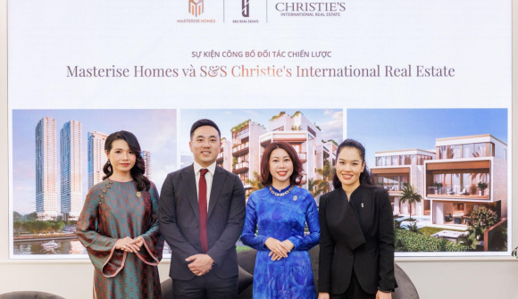 Masterise Homes niêm yết toàn bộ danh mục bất động sản hạng sang lên mạng lưới Christie’s International Real Estate