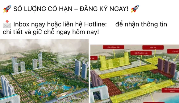 Dự án khu đô thị 35.000 tỷ đồng còn chưa có nhà đầu tư, môi giới đã rầm rộ rao bán