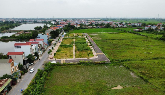 Lô đất 100 triệu đồng/m2 bị bỏ cọc ở Thanh Oai được trả tới hơn 90 triệu đồng/m2 khi đem đấu giá lại