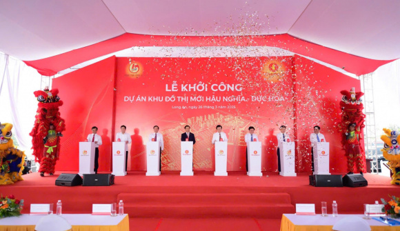 Vingroup khởi công dự án Vinhomes Green City tại Long An